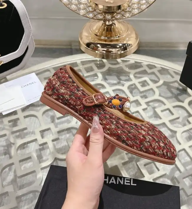 hype Chanel Flat Shoes