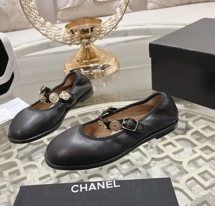 hype Chanel Flat Shoes