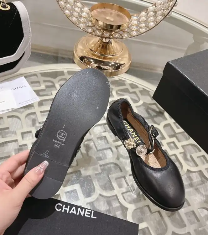 hype Chanel Flat Shoes