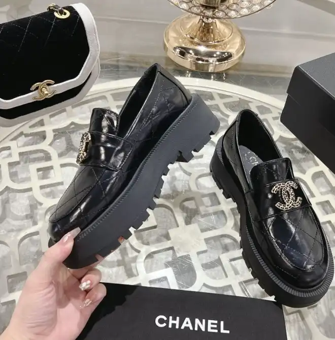 hype Chanel Leather Shoes