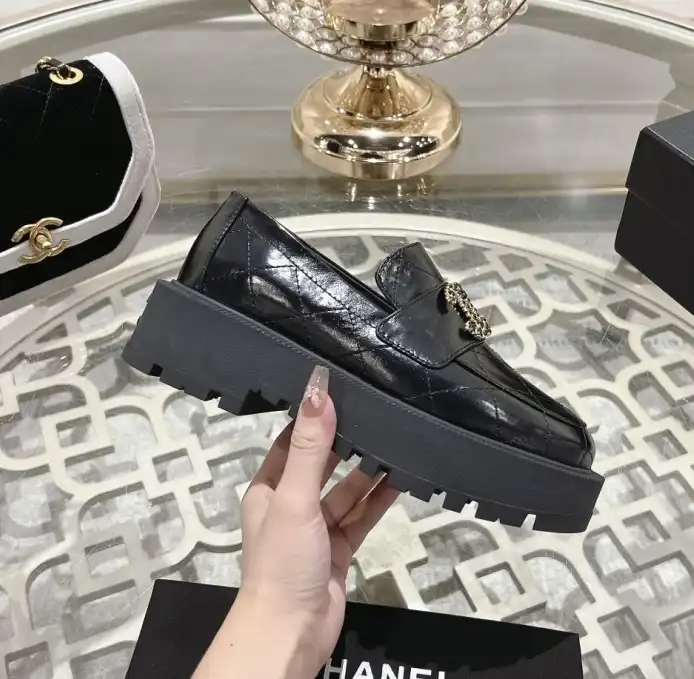 hype Chanel Leather Shoes