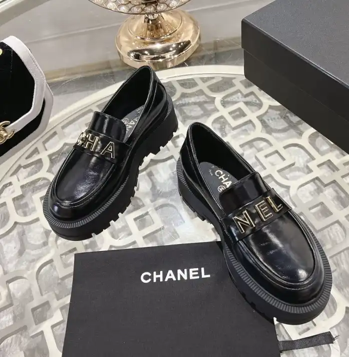 hype Chanel Leather Shoes