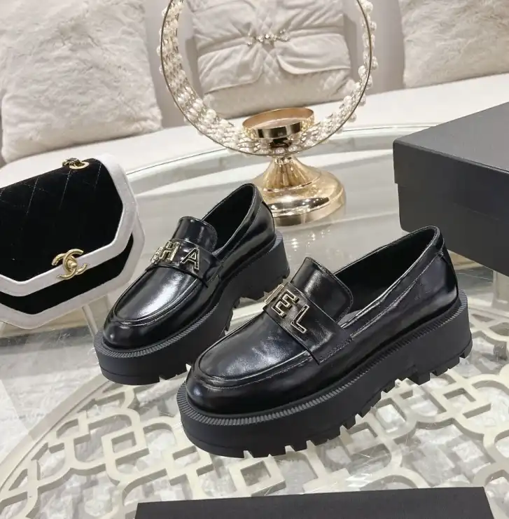 hype Chanel Leather Shoes