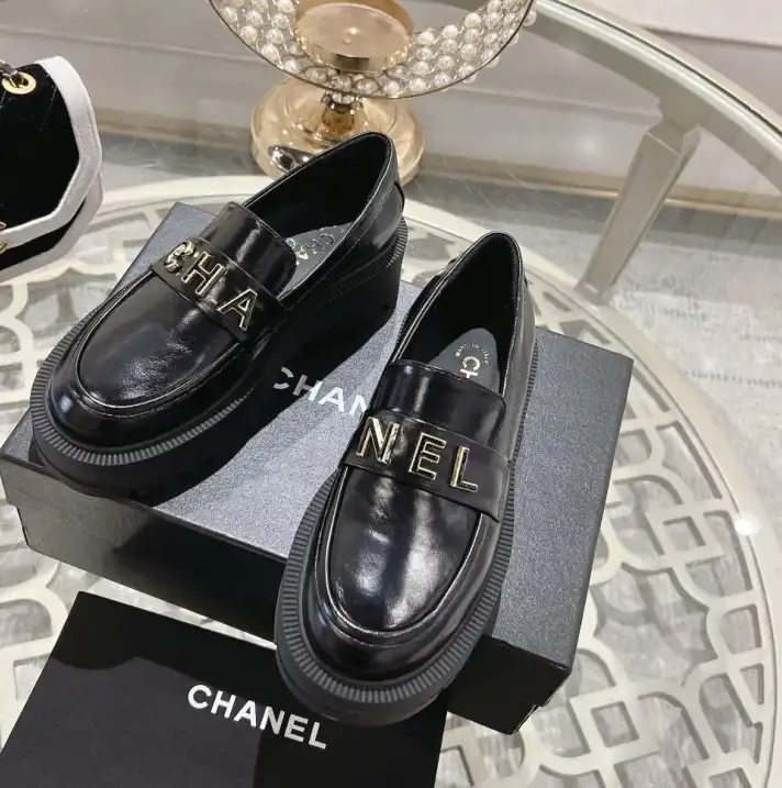 hype Chanel Leather Shoes