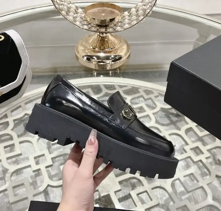 hype Chanel Leather Shoes