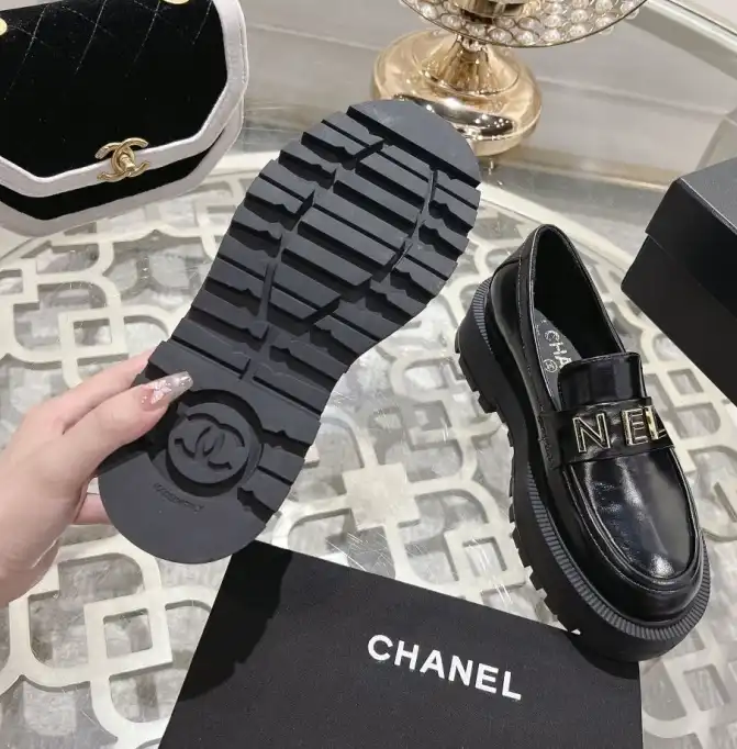 hype Chanel Leather Shoes