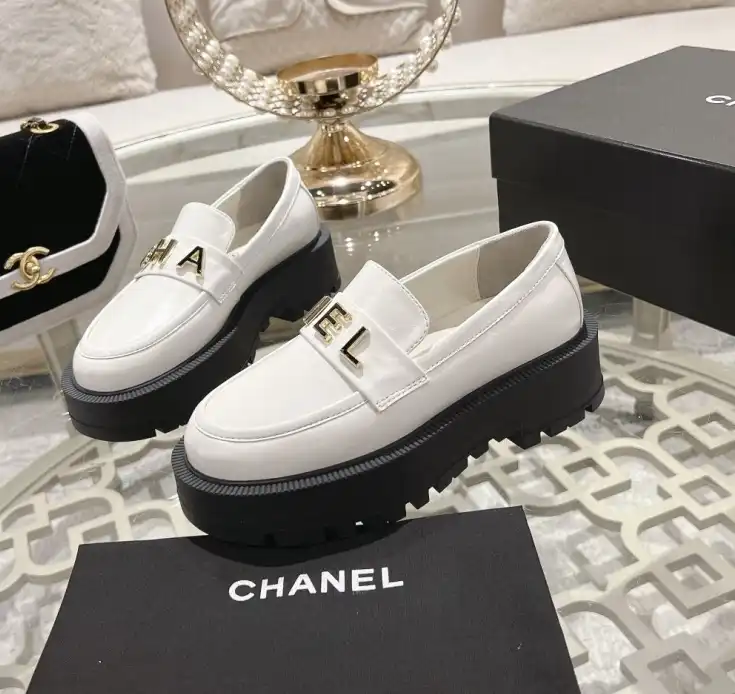 hype Chanel Leather Shoes