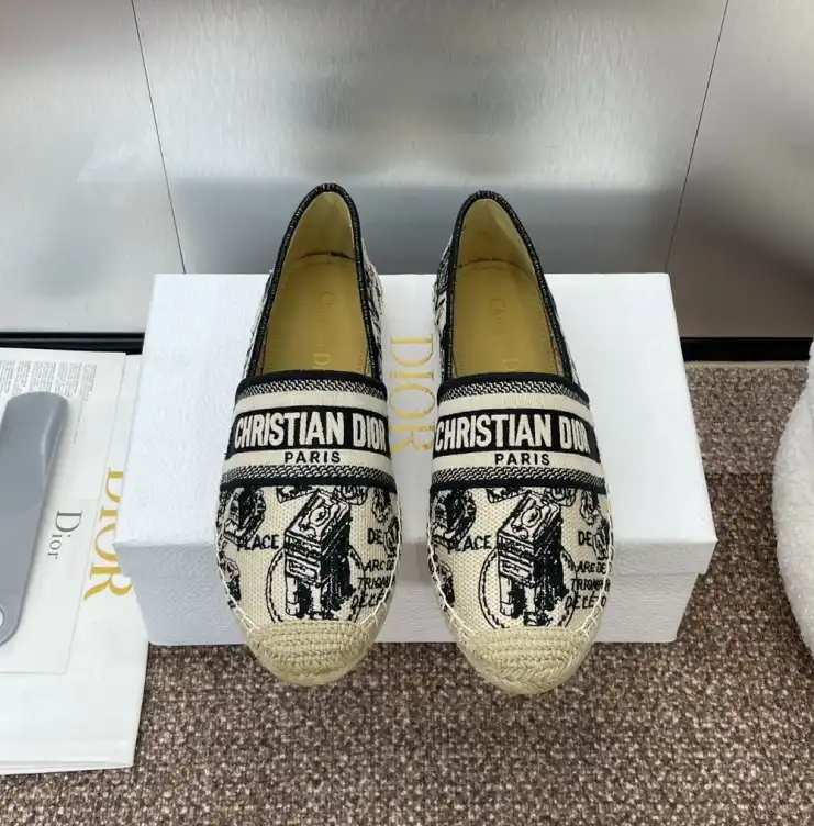 hype Christian Dior Flat Shoes