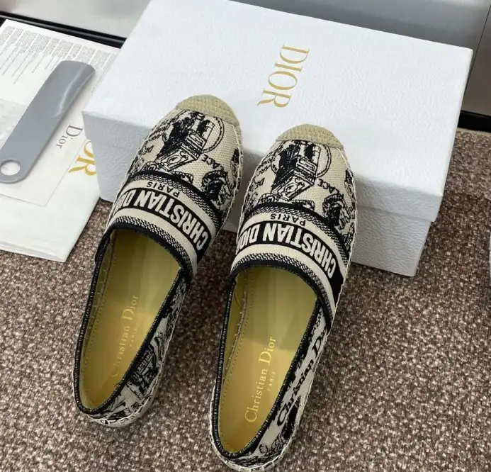 hype Christian Dior Flat Shoes