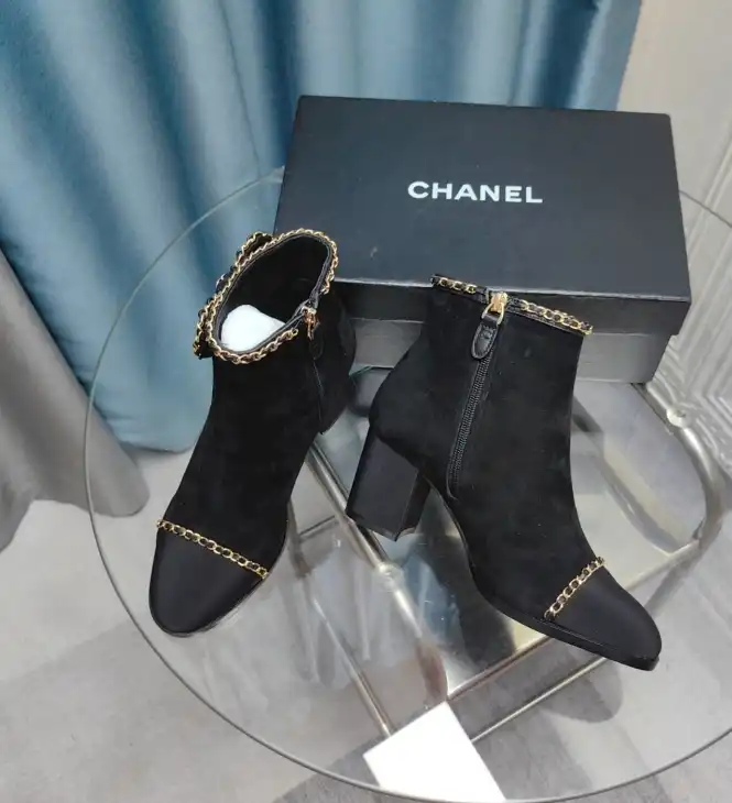 hype Chanel Boots