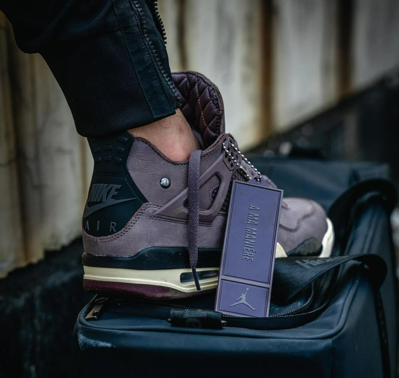 A Ma Maniere x Air Jordan 4 Violet Ore