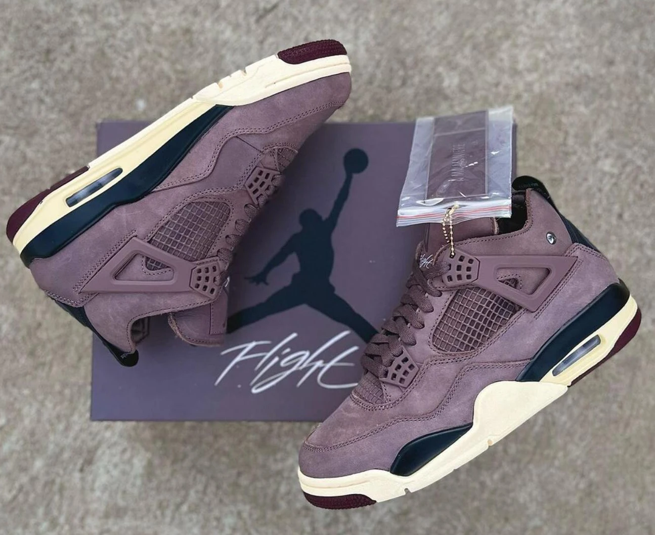 A Ma Maniere x Air Jordan 4 Violet Ore