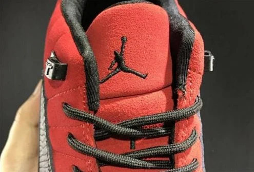 AIR JORDAN 12 LOW “RED SUEDE”-2017-1
