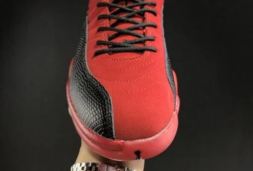 AIR JORDAN 12 LOW “RED SUEDE”-2017-1