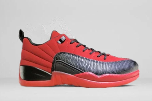 AIR JORDAN 12 LOW “RED SUEDE”-2017-1
