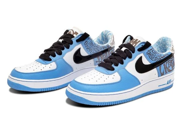 Air Force 1 Black Blue