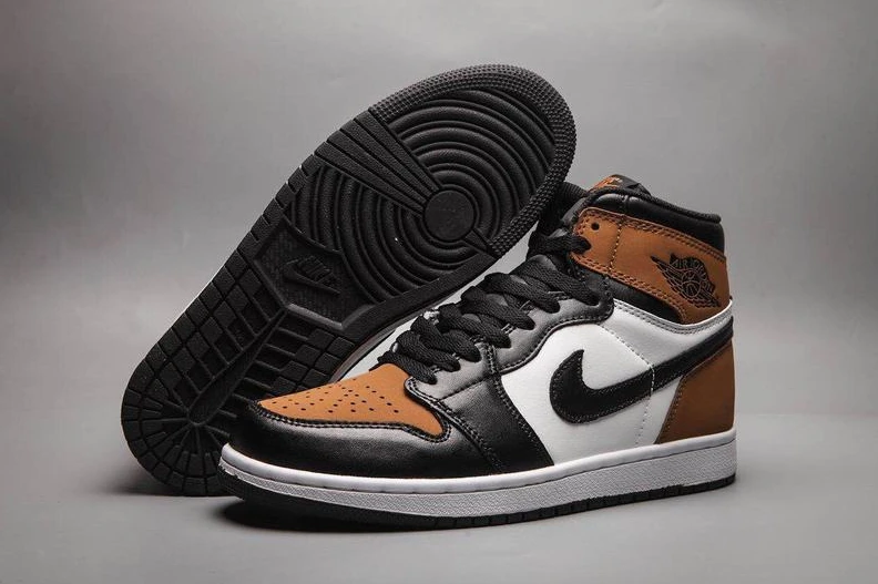 Air Jordan 1 Black Brown Toe-1