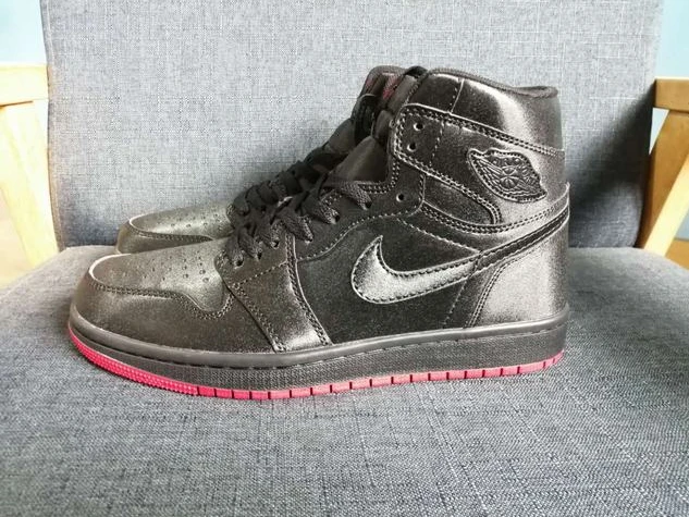 Air Jordan 1 Black Metal Red-1