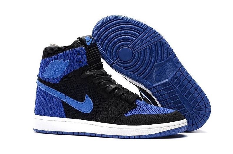 Air Jordan 1 Blakc Blue-01