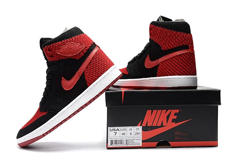 Air Jordan 1 Blakc Red-01