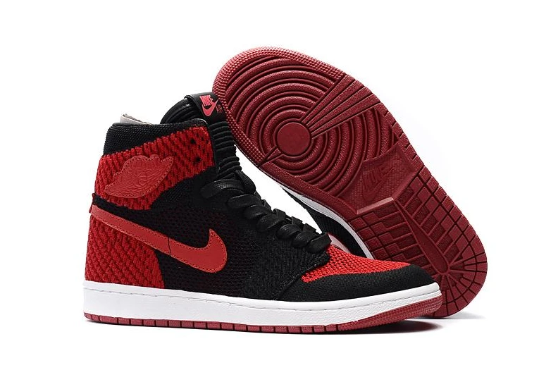 Air Jordan 1 Blakc Red-01