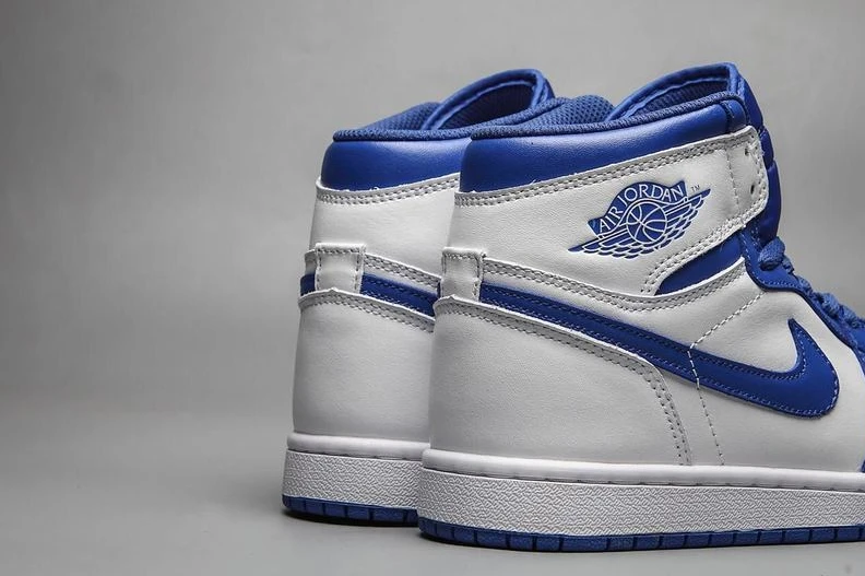 Air Jordan 1 Blue White-1