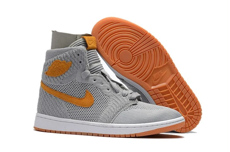 Air Jordan 1 Flyknit Wolf Grey-1