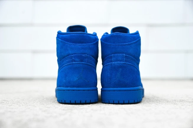 Air Jordan 1 High Blue Suede-1