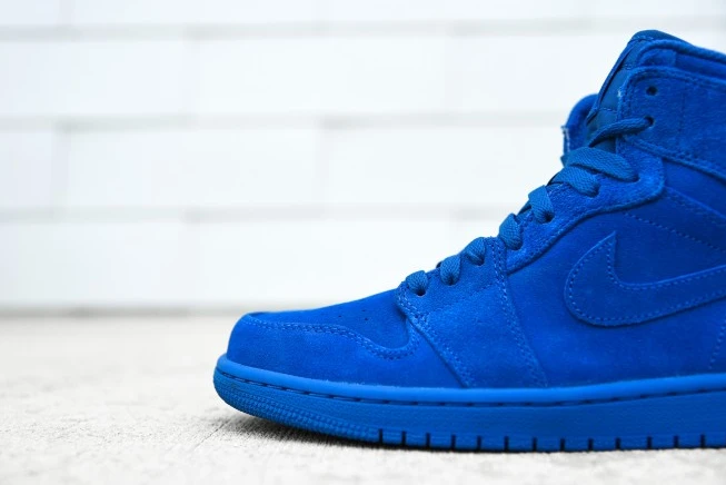 Air Jordan 1 High Blue Suede-1