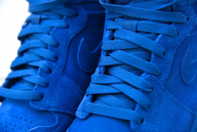 Air Jordan 1 High Blue Suede-1