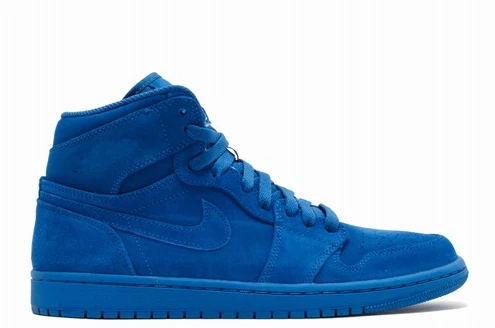 Air Jordan 1 High Blue Suede-1