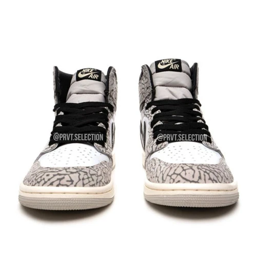 Air Jordan 1 High OG White Cement