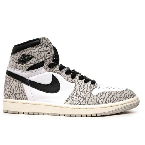 Air Jordan 1 High OG White Cement