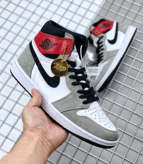 Air Jordan 1 Light Smoke Grey-1