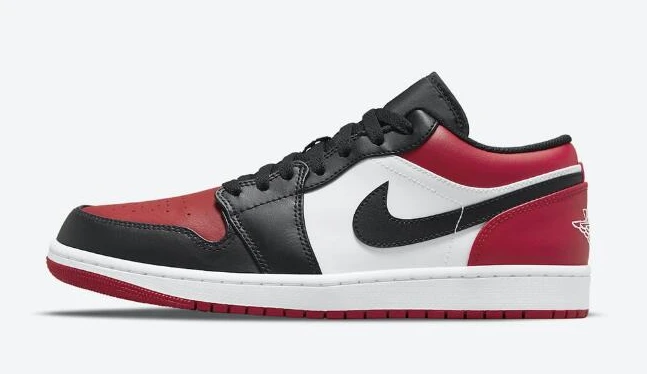 Air Jordan 1 Low Bred Toe