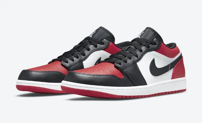 Air Jordan 1 Low Bred Toe