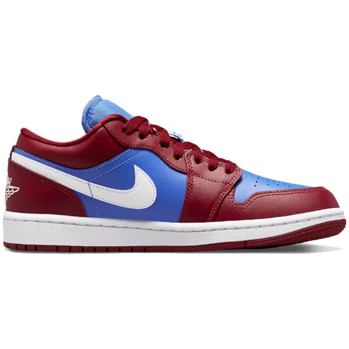 Air Jordan 1 Low Burgundy Blue