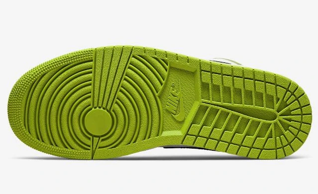 Air Jordan 1 Low Vivid Green Snakeskin