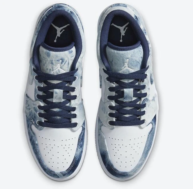 Air Jordan 1 Low Washed Denim-1