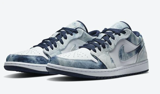 Air Jordan 1 Low Washed Denim-1
