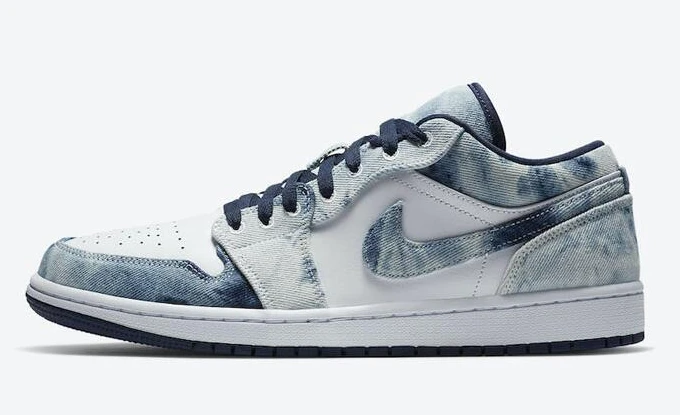 Air Jordan 1 Low Washed Denim-1
