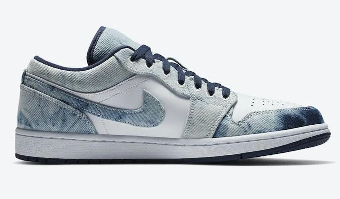 Air Jordan 1 Low Washed Denim-1
