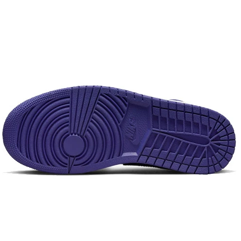 Air Jordan 1 Mid Black Purple