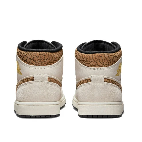 Air Jordan 1 Mid Brown Elephant