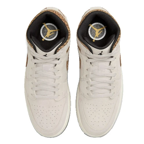 Air Jordan 1 Mid Brown Elephant