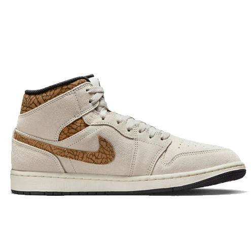 Air Jordan 1 Mid Brown Elephant