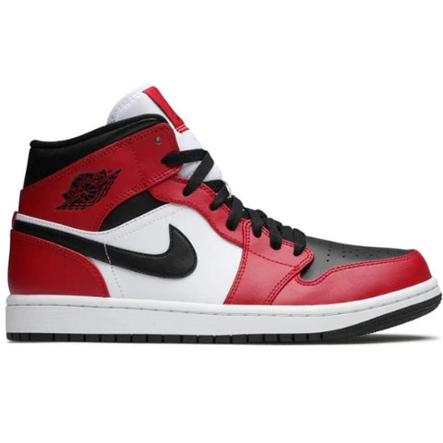 Air Jordan 1 Mid CHICAGO BLACK TOE