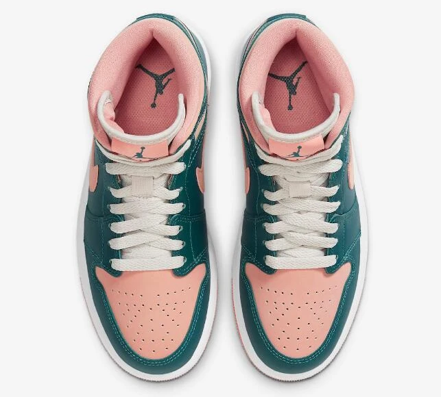 Air Jordan 1 Mid Dark Teal Green