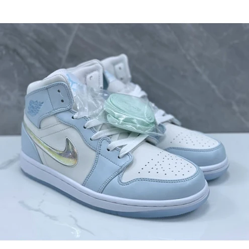 Air Jordan 1 Mid Glitter Swoosh