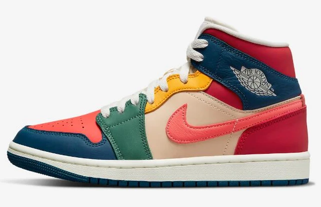 Air Jordan 1 Mid Multi-Color